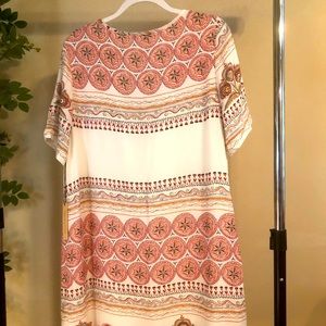 White Bohemian Mini Dress